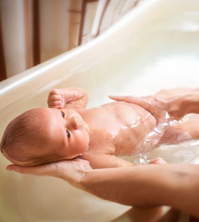 Verlinkung zur Unterseite Babyheilbad